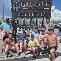 group fishing in grand isle louisiana